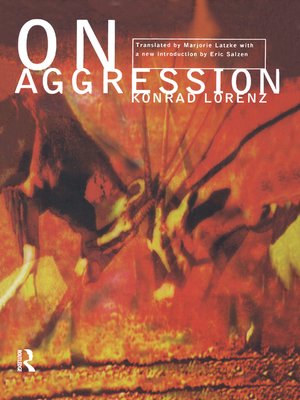 cover image of On Aggression